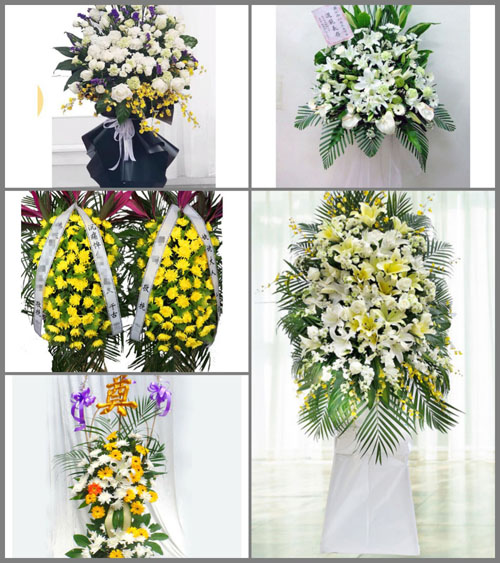 福建三明永安市大湖镇益溪村白事花篮预定